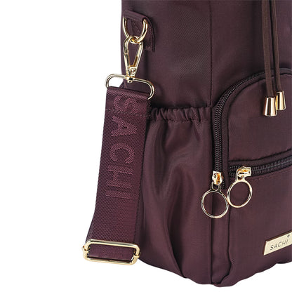 Sachi Crossbody Insulated Bottle Bag - Bordeaux