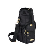 Sachi Crossbody Insulated Bottle Bag (Black)