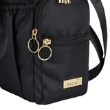 Sachi Crossbody Insulated Bottle Bag (Black)