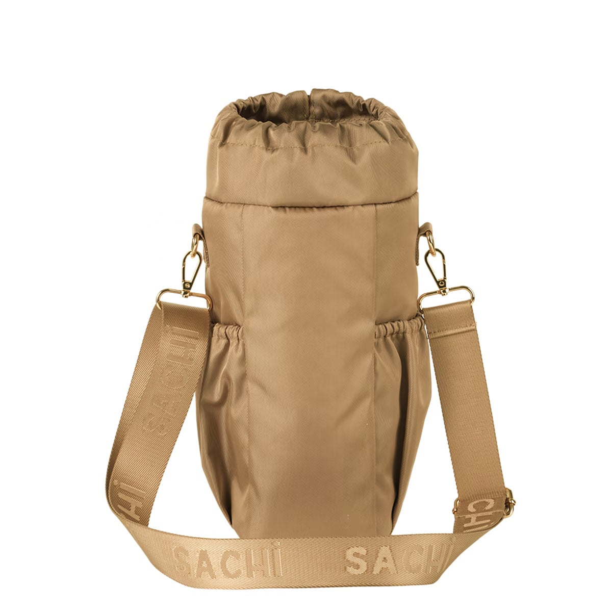 Sachi Crossbody Insulated Bottle Bag (Latte)