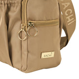 Sachi Crossbody Insulated Bottle Bag (Latte)