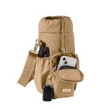 Sachi Crossbody Insulated Bottle Bag (Latte)