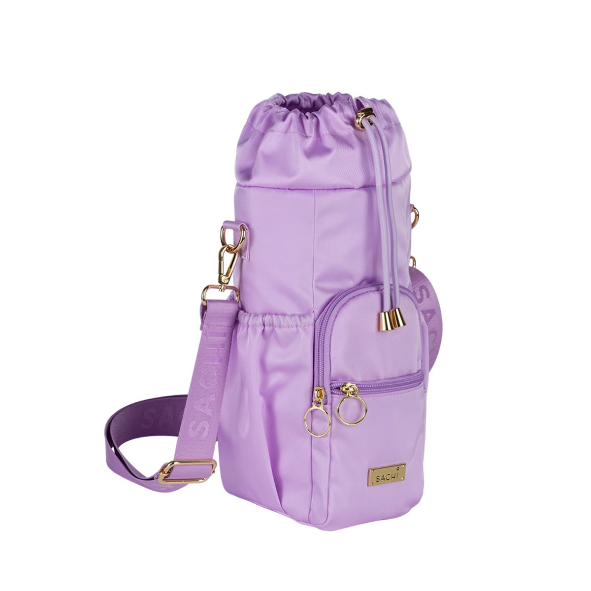 Sachi Crossbody Insulated Bottle Bag (Orchid)