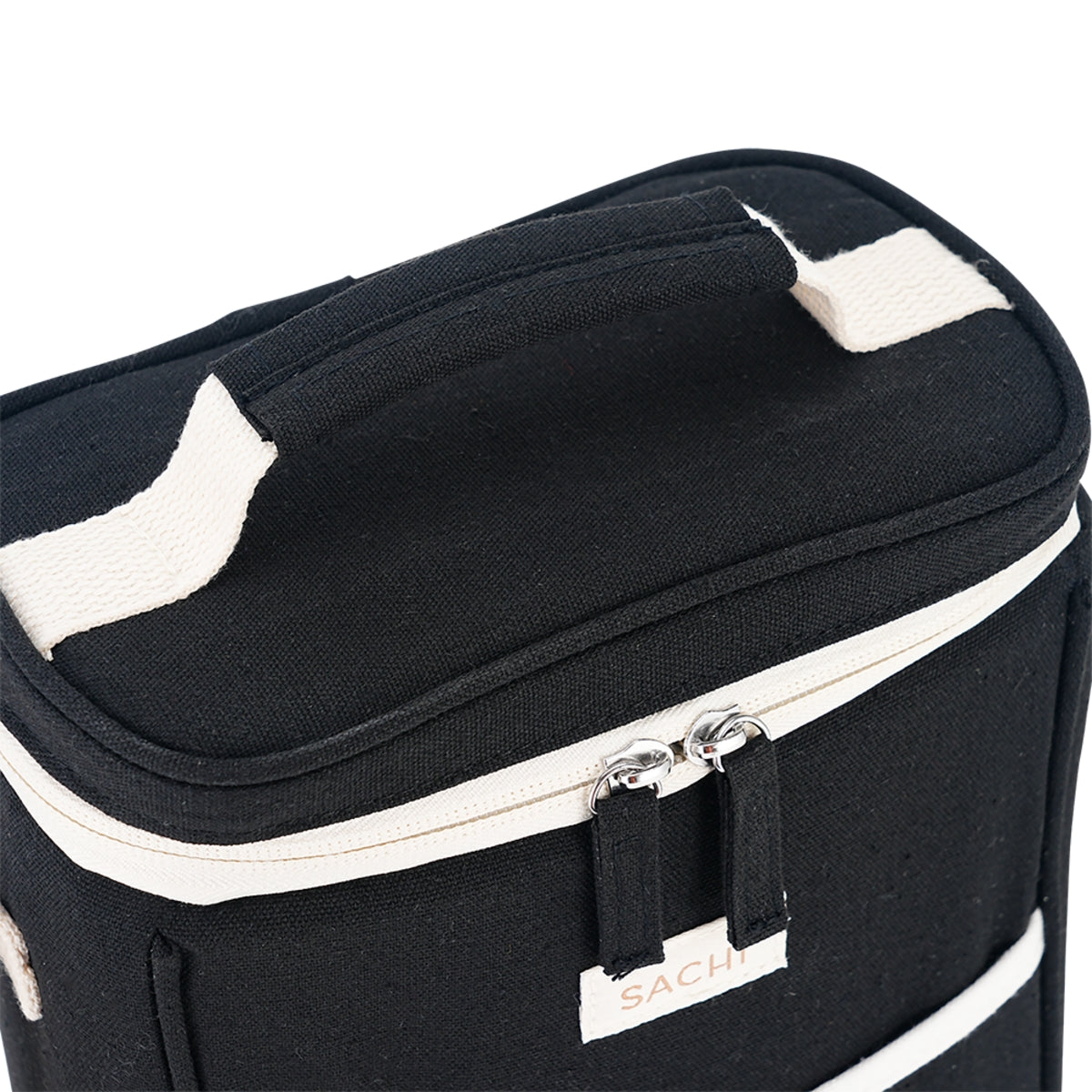 Sachi Two Bottle Insulated Wine Cooler - Black