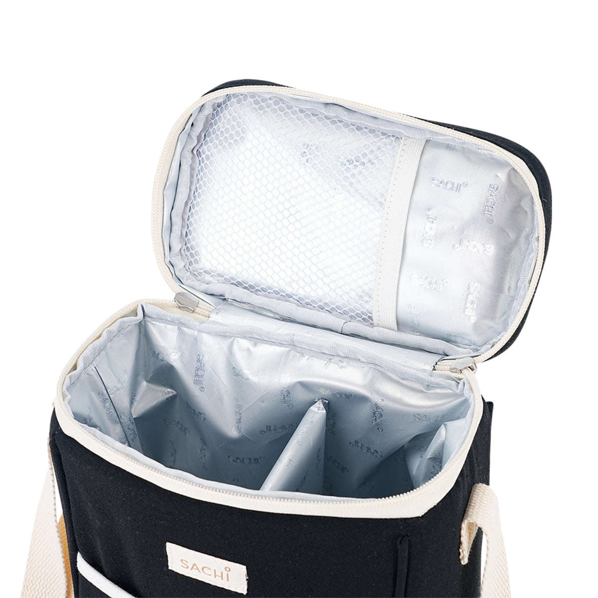 Sachi Two Bottle Insulated Wine Cooler - Black