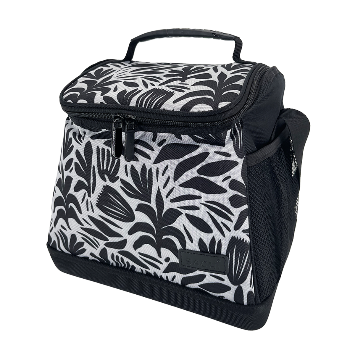 Weekender Insulated Cooler Bag 12L Monochrome Blooms