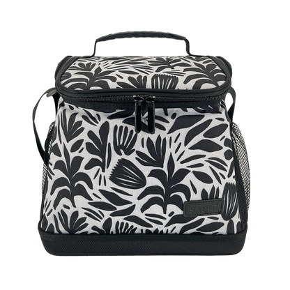 Weekender Insulated Cooler Bag 12L Monochrome Blooms