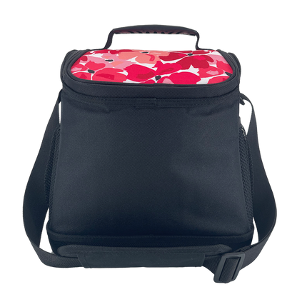 Weekender Insulated Cooler Bag 12L Red Poppies