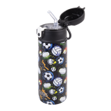 Oasis Insulated Bottle with Sipper Sports Lid Open