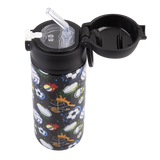 Overhead Close up of the Oasis Stainless Steel Kids Bottle with Sipper - Sports