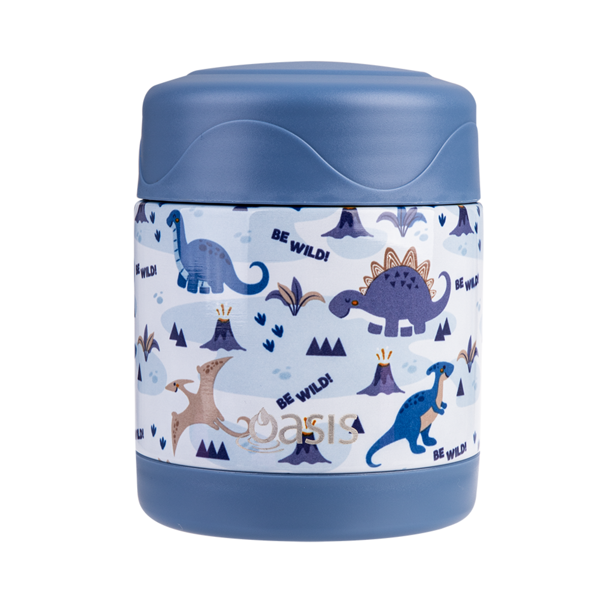Oasis Insulated Food Flask 300ml - Dinosaur Land