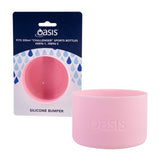 Oasis Silicone Bumper to fit 550ml Bottle Close up and Packaging Shot