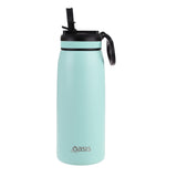 Insulated Sports Bottle Sipper Straw 780ml Mint