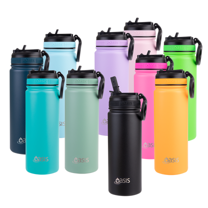 Oasis Insualted Challenger Bottles in 9 colours
