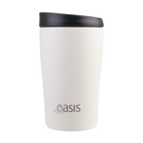 Oasis Stainless Steel Double Wall Travel Cup 380ml - Alabaster
