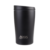 Oasis Stainless Steel Double Wall Travel Cup 380ml - Black
