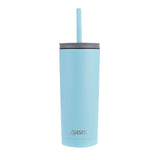 Oasis Super Sipper Insulated Tumbler with Silicone Straw 600ml - Island Blue