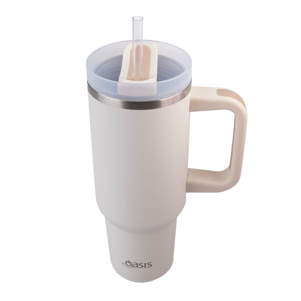 Commuter Travel Tumbler S/S Double Wall Insulated 1.2L - Alabaster ...