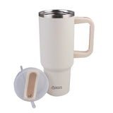 Oasis Commuter Travel Tumbler with lid off on side