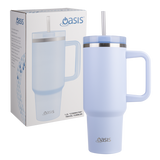 Oasis Commuter Travel Tumbler Periwinkle Blue with its Gift Box