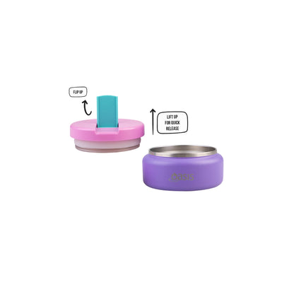 Oasis Quick Release Insulated Food Pod 230ml - Mermaid Purple