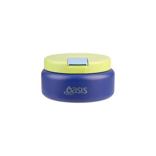 Oasis Quick Release Insulated Food Pod 230ml - Peacock Blue