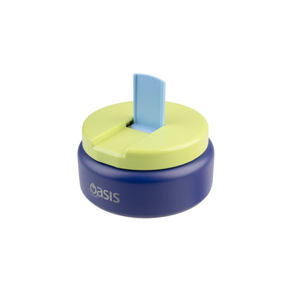 Oasis Quick Release Insulated Food Pod 230ml - Peacock Blue
