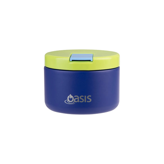 Oasis Quick Release Insulated Food Pod 300ml - Peacock Blue