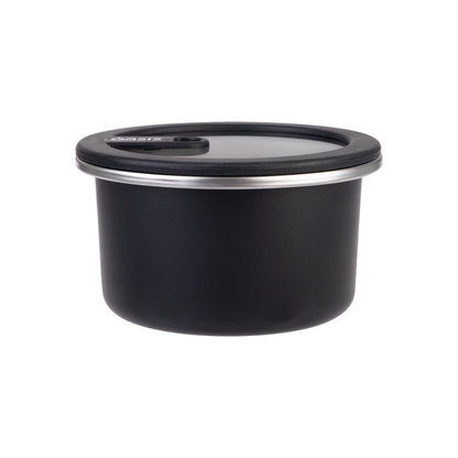 Oasis Microwave Safe Round Stainless Steel Container 680ml - Black