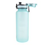 Oasis Tritan Sports Bottle 750ml Aqua Marine with lid open
