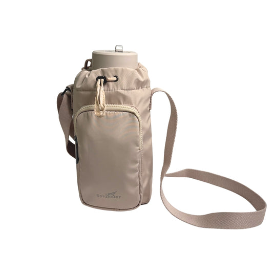 Crossbody Lite Insulated Bottle Bage - Grey Morn