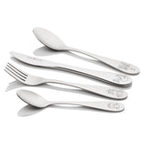 4Pc Kids Cutlery Fairytale