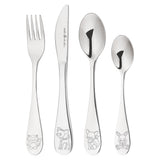 4Pc Kids Cutlery Woodland