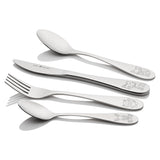 4Pc Kids Cutlery Woodland