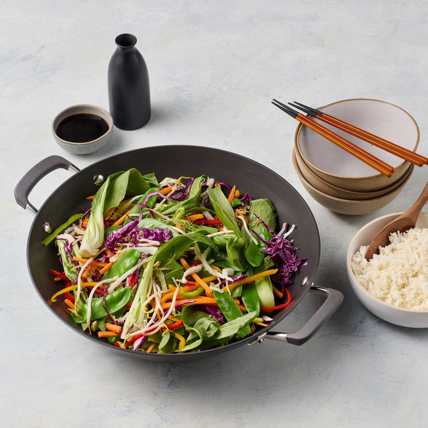 Anolon Endurance+ 36cm Wok Stir-fry