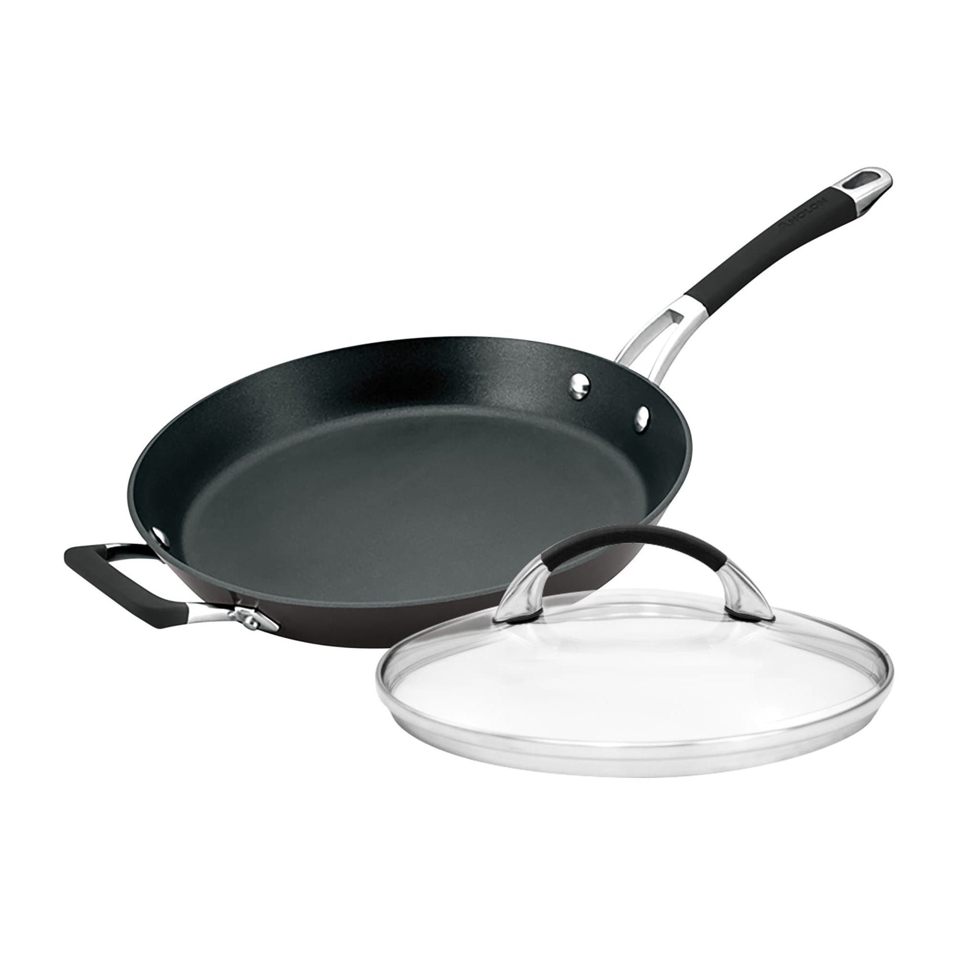 Anolon Endurance+ 30 cm Open French Skillet with Bonus Lid 