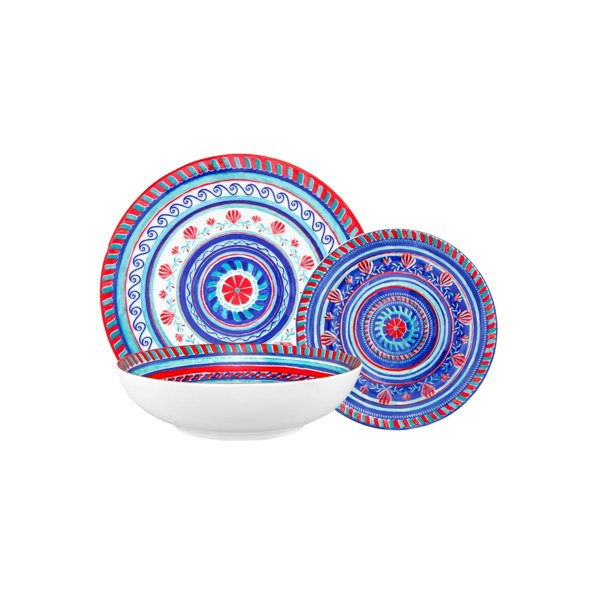 Amalfi Coupe Dinner Set 12pc Gift Boxed