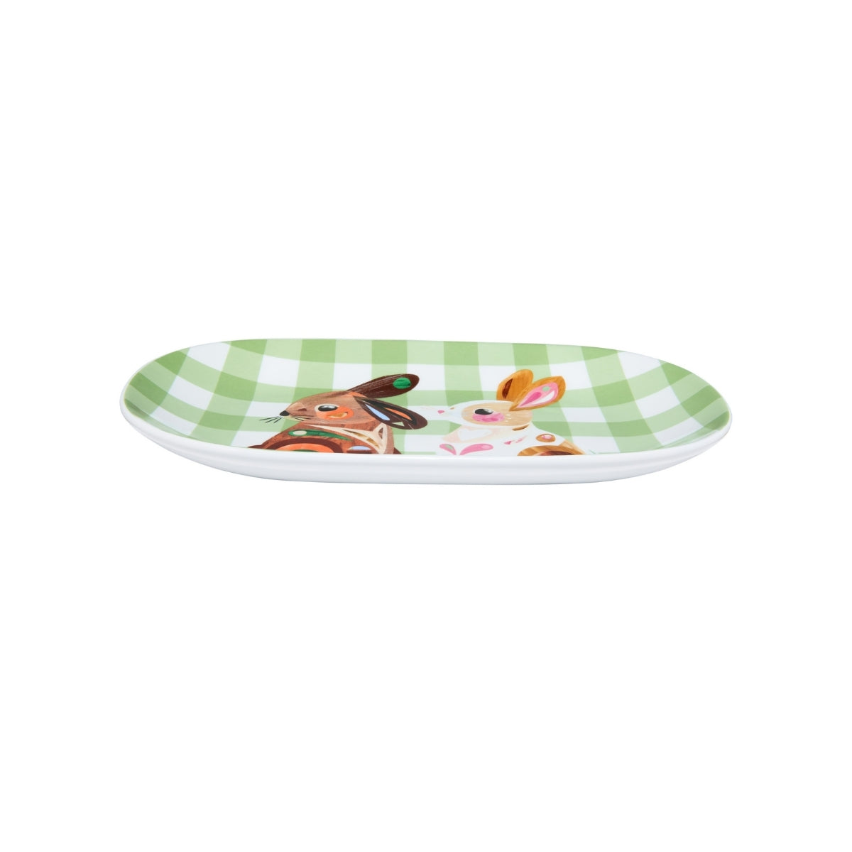 Pete Cromer Barn Friends Oblong Platter 26x15cm Bunny Gift Boxed