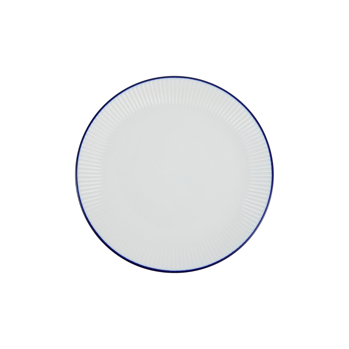 Casa Domani Cafe Blue Coupe Entree Plate 23cm