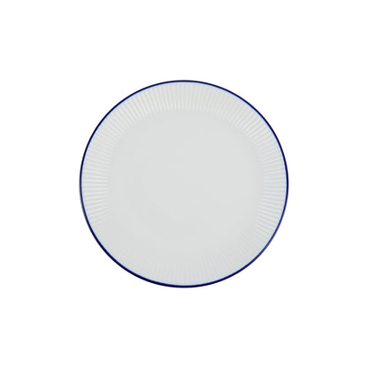 Casa Domani Cafe Blue Coupe Entree Plate 23cm