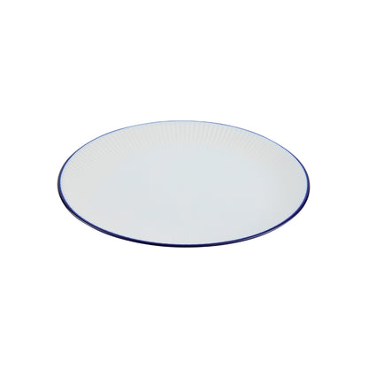 Casa Domani Cafe Blue Coupe Entree Plate 23cm