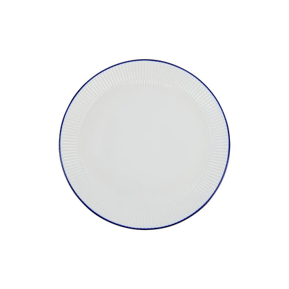 Casa Domani Cafe Blue Coupe Dinner Plate 27.5cm
