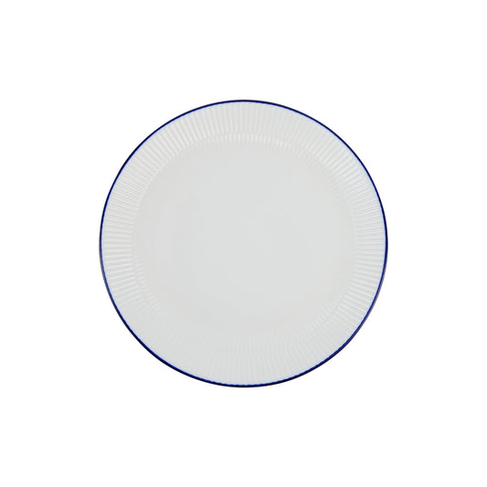 Casa Domani Cafe Blue Coupe Dinner Plate 27.5cm