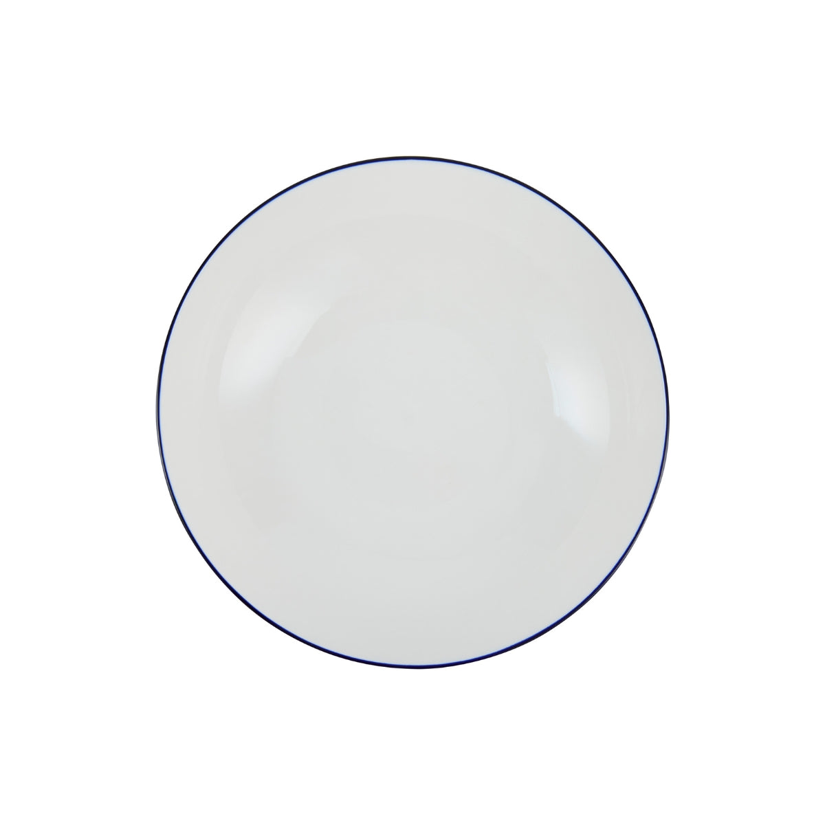 Casa Domani Cafe Blue Coupe Serving Bowl 28x7.5cm Gift Boxed