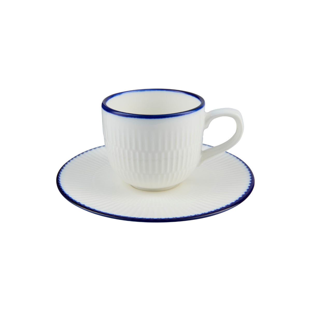 Casa Domani Cafe Blue Cup & Saucer 225ML