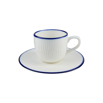 Casa Domani Cafe Blue Cup & Saucer 225ML