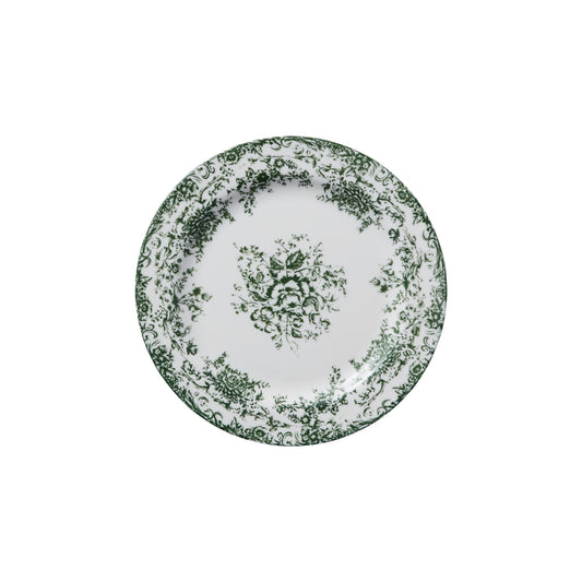 Casa Domani Rosetta Rim Side Plate 20cm Antique Green