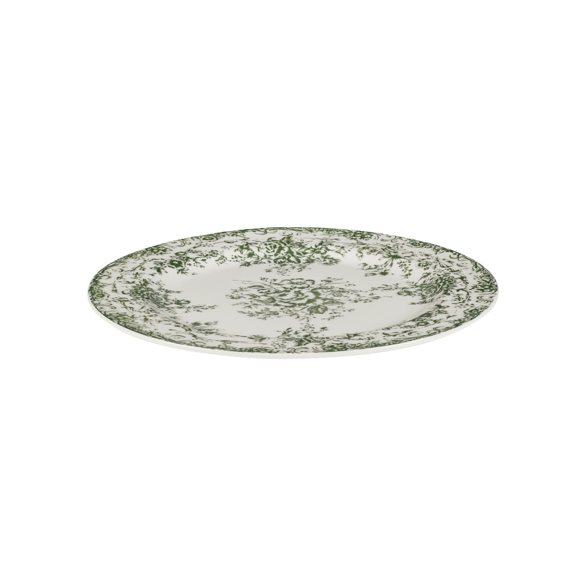 Casa Domani Rosetta Rim Dinner Plate 26.5cm Antique Green