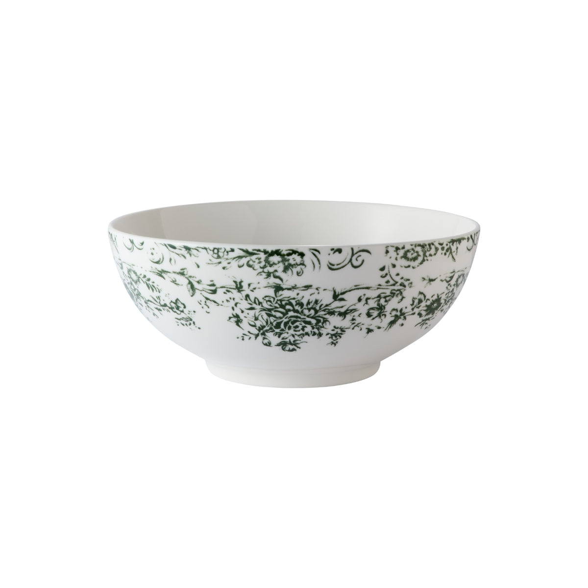 Casa Domani Rosetta Coupe Bowl 19x8cm Antique Green