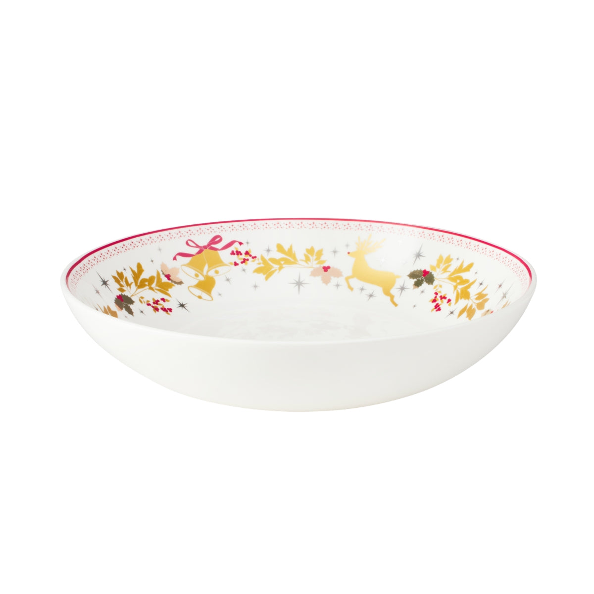 Maxwell & Williams White Christmas 2026 Serving Bowl 28x7cm Gift Boxed